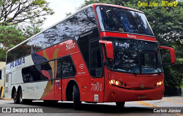 Pluma Conforto e Turismo 7001 na cidade de São Paulo, São Paulo, Brasil, por Carlos Júnior. Número da foto: #12441577.