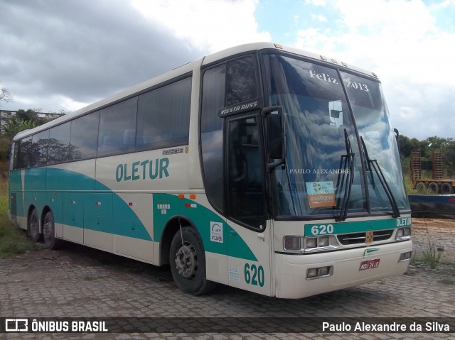 Oletur Transportadora Turística 620 na cidade de Queimados, Rio de Janeiro, Brasil, por Paulo Alexandre da Silva. Número da foto: #12442020.
