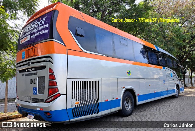 Expresso União 10407 na cidade de São Paulo, São Paulo, Brasil, por Carlos Júnior. Número da foto: #12441606.