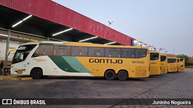 Empresa Gontijo de Transportes 18700 na cidade de João Monlevade, Minas Gerais, Brasil, por Juninho Nogueira. Número da foto: #12442003.