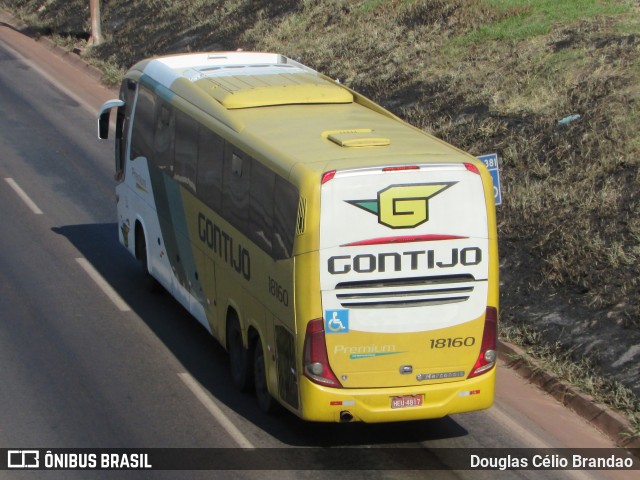 Empresa Gontijo de Transportes 18160 na cidade de Belo Horizonte, Minas Gerais, Brasil, por Douglas Célio Brandao. Número da foto: #12442514.