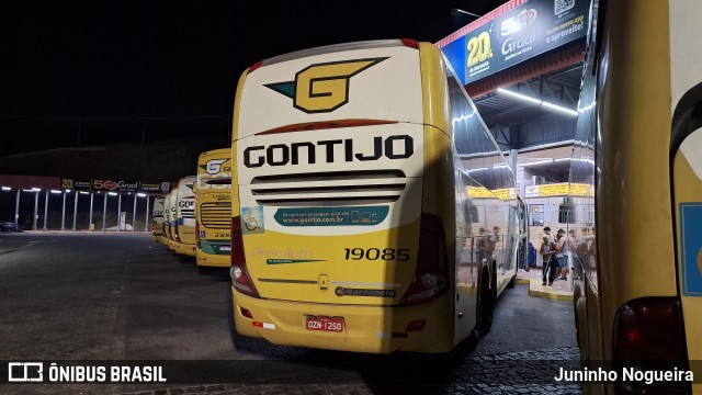 Empresa Gontijo de Transportes 19085 na cidade de João Monlevade, Minas Gerais, Brasil, por Juninho Nogueira. Número da foto: #12442005.