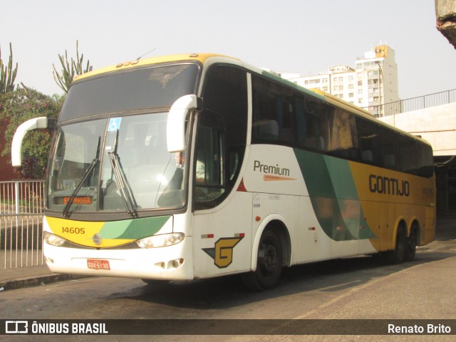 Empresa Gontijo de Transportes 14605 na cidade de Belo Horizonte, Minas Gerais, Brasil, por Renato Brito. Número da foto: #12442472.