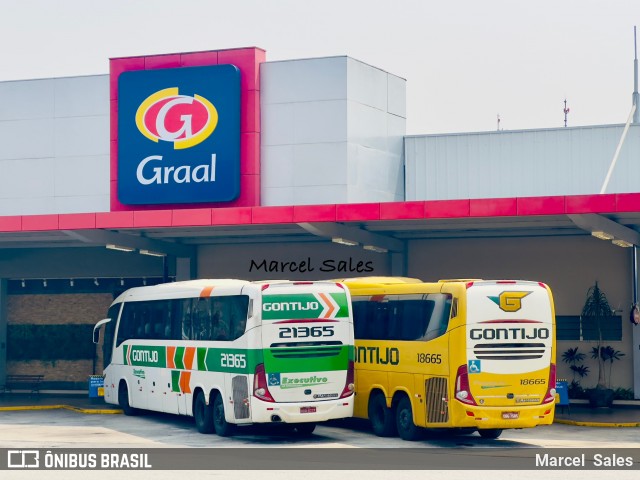 Empresa Gontijo de Transportes 21365 na cidade de São Sebastião da Bela Vista, Minas Gerais, Brasil, por Marcel  Sales. Número da foto: #12441943.