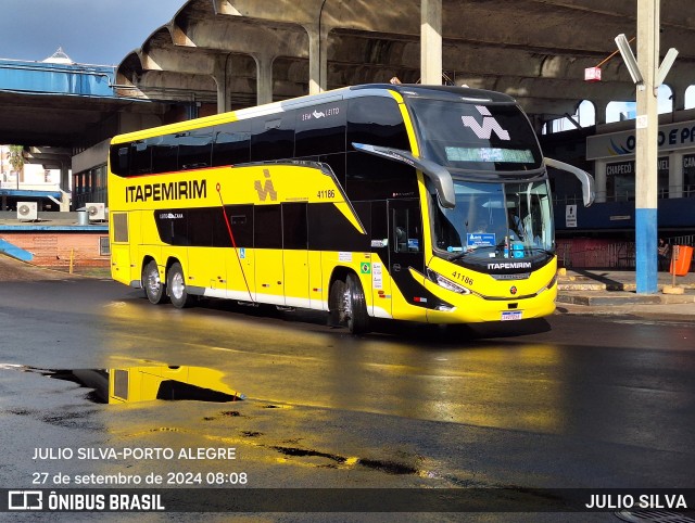Viação Nova Itapemirim 41186 na cidade de Porto Alegre, Rio Grande do Sul, Brasil, por JULIO SILVA. Número da foto: #12441619.