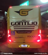 Empresa Gontijo de Transportes 15020 na cidade de São Sebastião da Bela Vista, Minas Gerais, Brasil, por Helder Fernandes da Silva. Número da foto: #12442145.