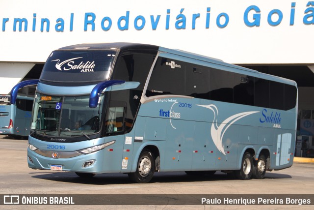 Satélite Azul 20016 na cidade de Goiânia, Goiás, Brasil, por Paulo Henrique Pereira Borges. Número da foto: #12443278.