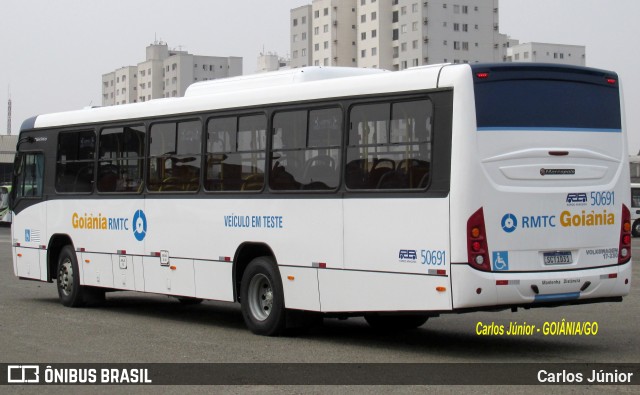 Rápido Araguaia 50691 na cidade de Goiânia, Goiás, Brasil, por Carlos Júnior. Número da foto: #12444220.