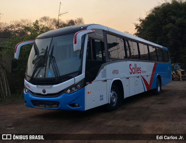 Salles Turismo 4900 na cidade de Santa Bárbara, Minas Gerais, Brasil, por Edi Carlos Jr.. Número da foto: #12444278.