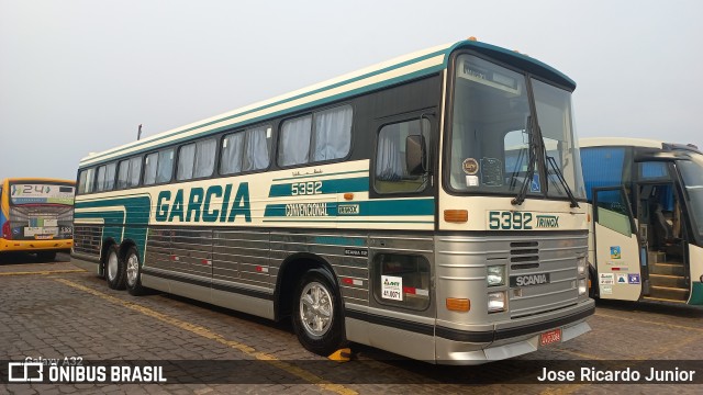 Viação Garcia 5392 na cidade de Londrina, Paraná, Brasil, por Jose Ricardo Junior. Número da foto: #12443214.