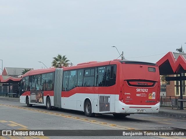Subus 9872 na cidade de San Ramón, Santiago, Metropolitana de Santiago, Chile, por Benjamín Tomás Lazo Acuña. Número da foto: #12442653.