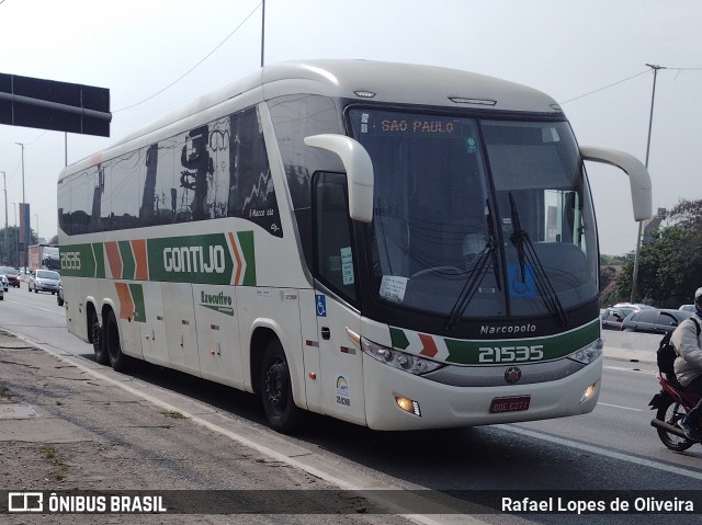 Empresa Gontijo de Transportes 21535 na cidade de São Paulo, São Paulo, Brasil, por Rafael Lopes de Oliveira. Número da foto: #12444308.