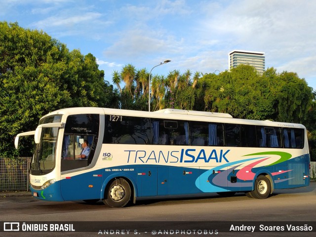 Trans Isaak Turismo 1271 na cidade de Curitiba, Paraná, Brasil, por Andrey  Soares Vassão. Número da foto: #12442668.