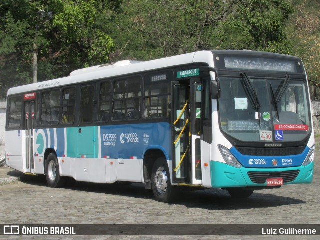 Transportes Campo Grande D53599 na cidade de Rio de Janeiro, Rio de Janeiro, Brasil, por Luiz Guilherme. Número da foto: #12444291.