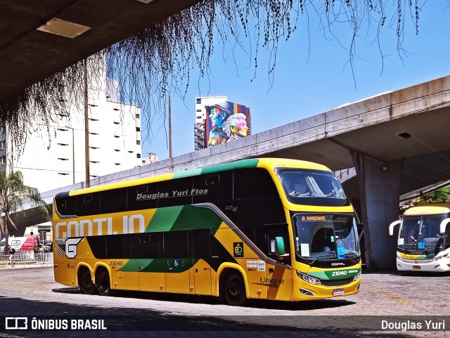 Empresa Gontijo de Transportes 23040 na cidade de Belo Horizonte, Minas Gerais, Brasil, por Douglas Yuri. Número da foto: #12442740.