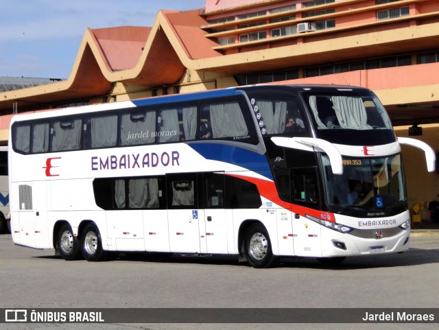 Expresso Embaixador 609 na cidade de Pelotas, Rio Grande do Sul, Brasil, por Jardel Moraes. Número da foto: #12444367.