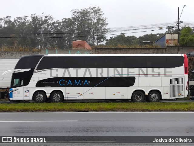 Auto Viação Catarinense 319322 na cidade de Embu das Artes, São Paulo, Brasil, por Josivaldo Oliveira. Número da foto: #12444443.