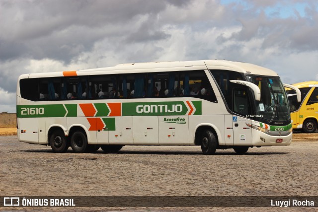 Empresa Gontijo de Transportes 21610 na cidade de Vitória da Conquista, Bahia, Brasil, por Luygi Rocha. Número da foto: #12443424.