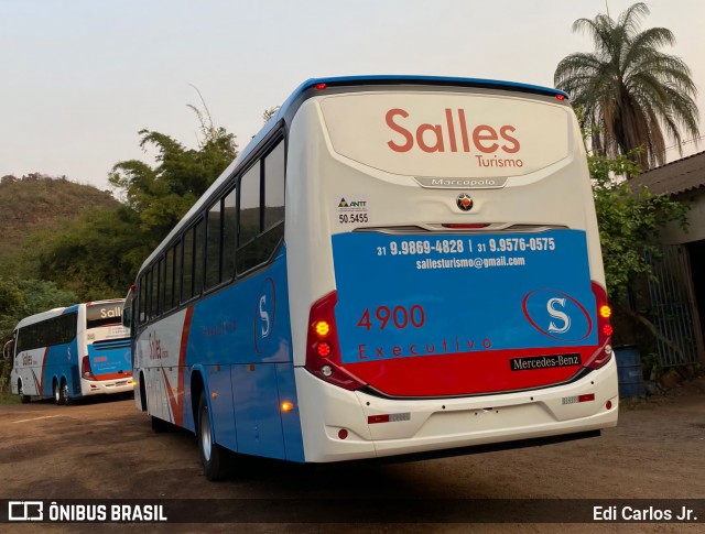 Salles Turismo 4900 na cidade de Santa Bárbara, Minas Gerais, Brasil, por Edi Carlos Jr.. Número da foto: #12444290.