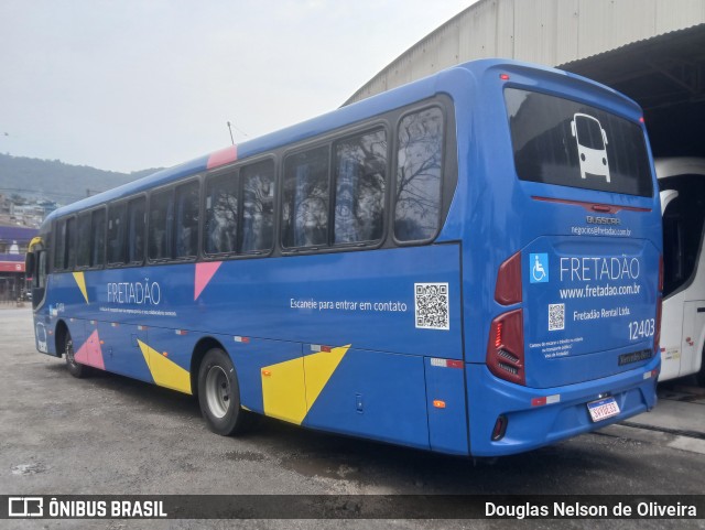 Fretadão Rental 12403 na cidade de São Paulo, São Paulo, Brasil, por Douglas Nelson de Oliveira. Número da foto: #12443182.