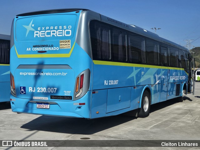 Expresso Recreio RJ 230.007 na cidade de Duque de Caxias, Rio de Janeiro, Brasil, por Cleiton Linhares. Número da foto: #12443611.