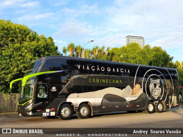 Viação Garcia 80019 na cidade de Curitiba, Paraná, Brasil, por Andrey  Soares Vassão. Número da foto: #12442665.