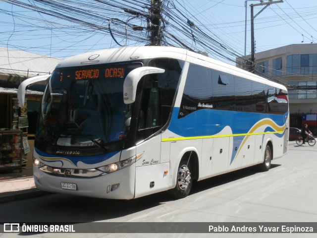 HC Buses 36 na cidade de Santa Cruz, Colchagua, Libertador General Bernardo O'Higgins, Chile, por Pablo Andres Yavar Espinoza. Número da foto: #12442805.
