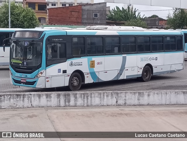 Viação Santa Cecília 36505 na cidade de Fortaleza, Ceará, Brasil, por Lucas Caetano. Número da foto: #12445028.