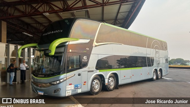 Viação Garcia 88177 na cidade de Londrina, Paraná, Brasil, por Jose Ricardo Junior. Número da foto: #12443218.