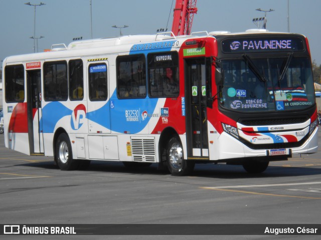Viação Pavunense B32530 na cidade de Duque de Caxias, Rio de Janeiro, Brasil, por Augusto César. Número da foto: #12443269.