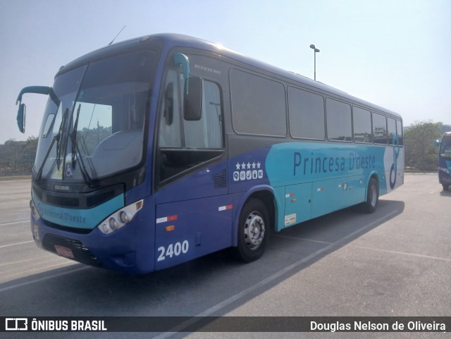 Princesa D'Oeste Fretamento e Turismo 2400 na cidade de Vinhedo, São Paulo, Brasil, por Douglas Nelson de Oliveira. Número da foto: #12442677.