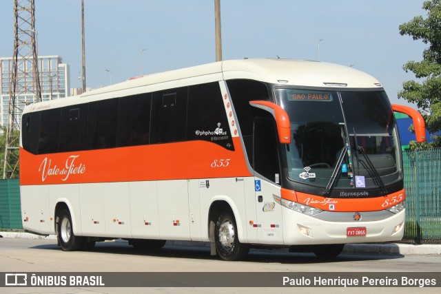 Viação Vale do Tietê 855 na cidade de São Paulo, São Paulo, Brasil, por Paulo Henrique Pereira Borges. Número da foto: #12444324.