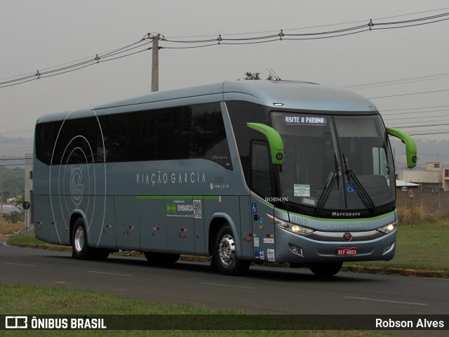 Viação Garcia 8105 na cidade de Paranavaí, Paraná, Brasil, por Robson Alves. Número da foto: #12445057.