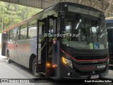 Transportes Única Petrópolis RJ 163.003 na cidade de Petrópolis, Rio de Janeiro, Brasil, por Kauã Marcolino Salles. Número da foto: #:id.