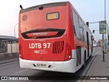 Redbus Urbano LDTB 97 na cidade de Estación Central, Santiago, Metropolitana de Santiago, Chile, por Jose Navarrete. Número da foto: #12444190.