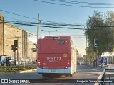 STU Santiago Transporte Urbano SPRY93 na cidade de Puente Alto, Cordillera, Metropolitana de Santiago, Chile, por Benjamín Tomás Lazo Acuña. Número da foto: #12442657.