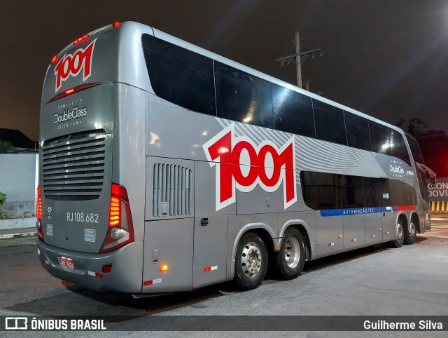 Auto Viação 1001 108.682 na cidade de Santos, São Paulo, Brasil, por Guilherme Silva. Número da foto: #12445613.