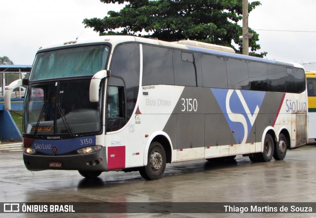 Viação São Luiz 3150 na cidade de Goiânia, Goiás, Brasil, por Thiago Martins de Souza. Número da foto: #12446656.