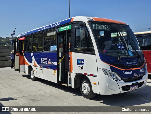 Viação Ideal B28555 na cidade de Duque de Caxias, Rio de Janeiro, Brasil, por Cleiton Linhares. Número da foto: #12446199.