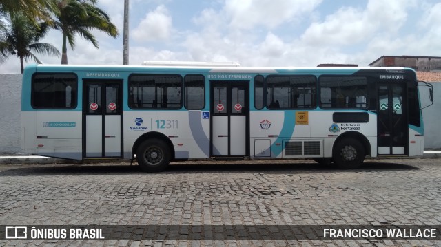Auto Viação São José 12311 na cidade de Fortaleza, Ceará, Brasil, por FRANCISCO WALLACE. Número da foto: #12445767.