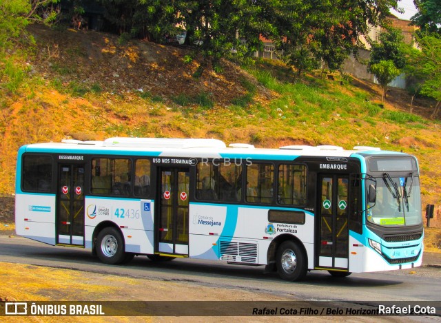 Auto Viação Dragão do Mar 42436 na cidade de Belo Horizonte, Minas Gerais, Brasil, por Rafael Cota. Número da foto: #12445772.