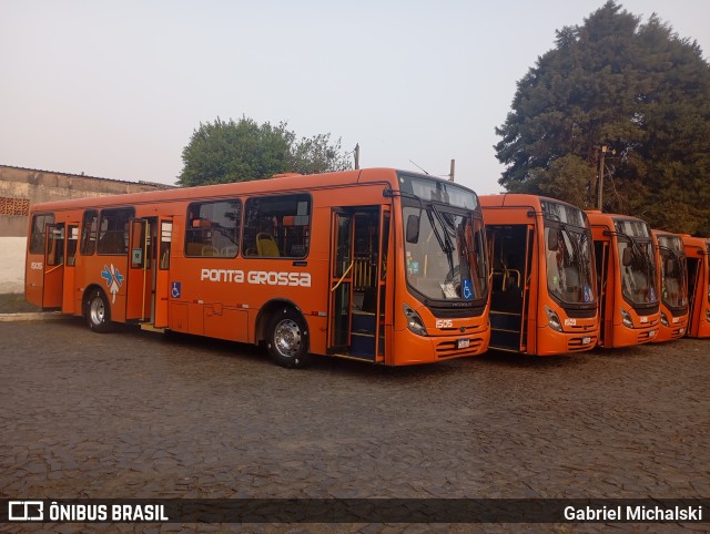VCG - Viação Campos Gerais 1505 na cidade de Ponta Grossa, Paraná, Brasil, por Gabriel Michalski. Número da foto: #12447989.