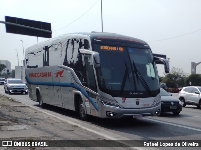 Viação Piracicabana 13033 na cidade de São Paulo, São Paulo, Brasil, por Rafael Lopes de Oliveira. Número da foto: #12445508.