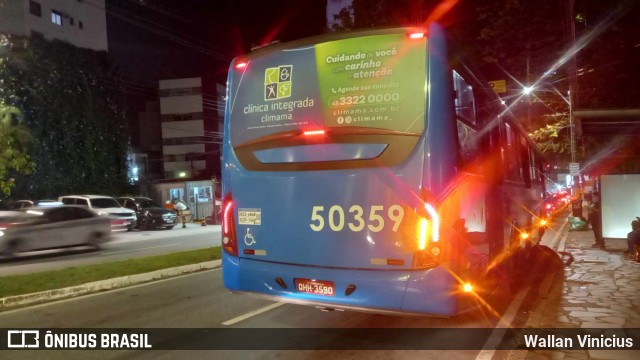 Transol Transportes Coletivos 50359 na cidade de Florianópolis, Santa Catarina, Brasil, por Wallan Vinicius. Número da foto: #12445575.