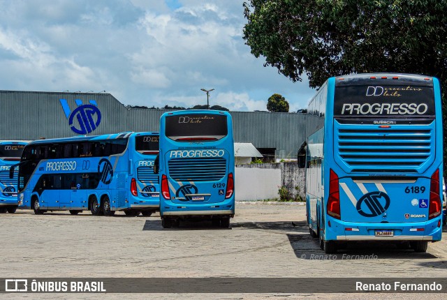 Auto Viação Progresso 6189 na cidade de Recife, Pernambuco, Brasil, por Renato Fernando. Número da foto: #12445928.