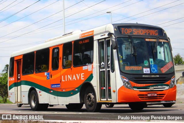 Linave Transportes RJ 146.115 na cidade de Nova Iguaçu, Rio de Janeiro, Brasil, por Paulo Henrique Pereira Borges. Número da foto: #12446222.