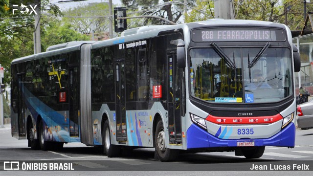 Next Mobilidade - ABC Sistema de Transporte 8335 na cidade de São Paulo, São Paulo, Brasil, por Jean Lucas Felix. Número da foto: #12447677.