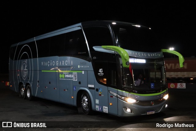 Viação Garcia 84006 na cidade de Imbaú, Paraná, Brasil, por Rodrigo Matheus. Número da foto: #12446989.