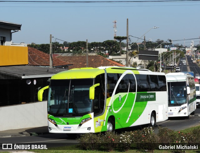 Expresso Princesa dos Campos 7470 na cidade de Ponta Grossa, Paraná, Brasil, por Gabriel Michalski. Número da foto: #12447971.