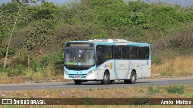 Maraponga Transportes 26807 na cidade de Maracanaú, Ceará, Brasil, por Amós  Mattos. Número da foto: #12446715.